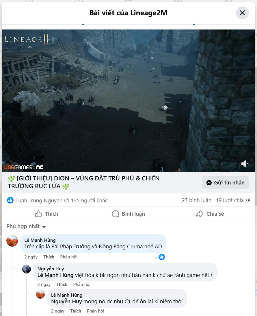 Game thủ Việt sôi động trước thông tin Lineage2M sắp ra mắt tại Việt Nam ad 4nxfns64eb4imrkx3lt pywpzeit27d2z2ombkqkv0r1i m80ny7jvyayh9nd0roobdqdk4 exs4kmwn3gaopz8 y6b fw61 fmcik6oazidery5ifttxyby0e5oqkcr