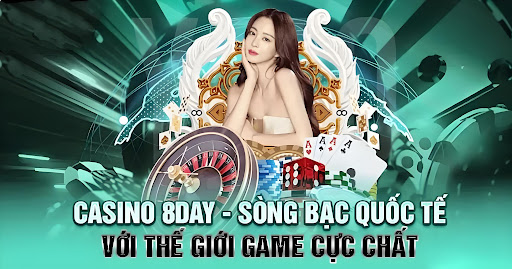 Vì sao Casino tại 8DAY được xem là sân chơi hàng đầu châu Á?