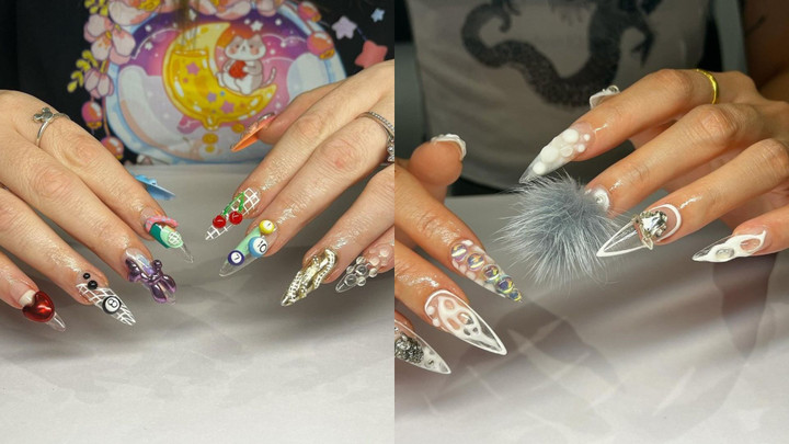 Ngắm những bộ móng tay giá tới 45 triệu đồng, mất đến 14 tiếng để vẽ- Ảnh 6. Ngắm những bộ móng tay giá tới 45 triệu đồng, mất đến 14 tiếng để vẽ- Ảnh 6.