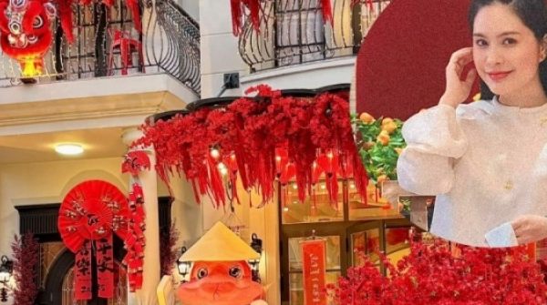 Đoàn Di Băng 'nhuộm' đỏ biệt thự 300 m2, chuẩn bị đón Tết adt1737344073 bang 1 9849 anh cat 3 2 auto cropjpg