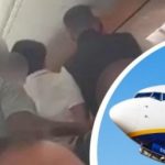 Hành khách say xỉn quậy phá bị tiếp viên trói chặt vào ghế máy bay adt1744380813 hanh khach say xin quay pha bi tiep anh cat 3 2 auto cropjpg