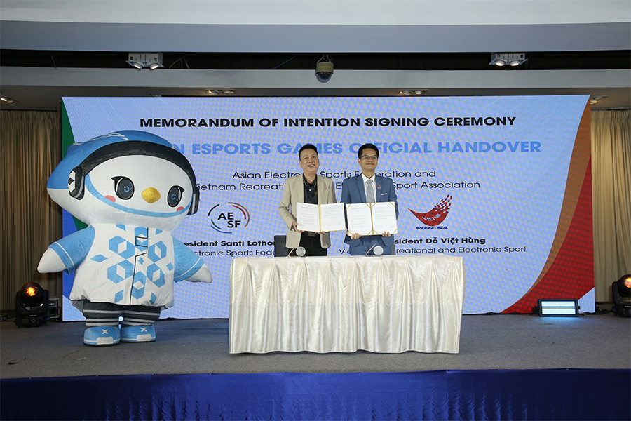 Việt Nam chính thức đăng cai Đại hội Thể thao điện tử châu Á 2026 aeg 2026