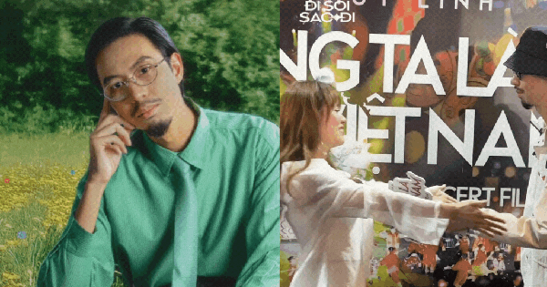 Đen Vâu bất ngờ bị fan dí theo hỏi về Hoàng Thùy Linh, trả lời 2 chữ giữa tin đã đón con đầu lòng aff 19 17446268552831659732550 19 0 559 1032 crop 1744626874119796870748gifpng