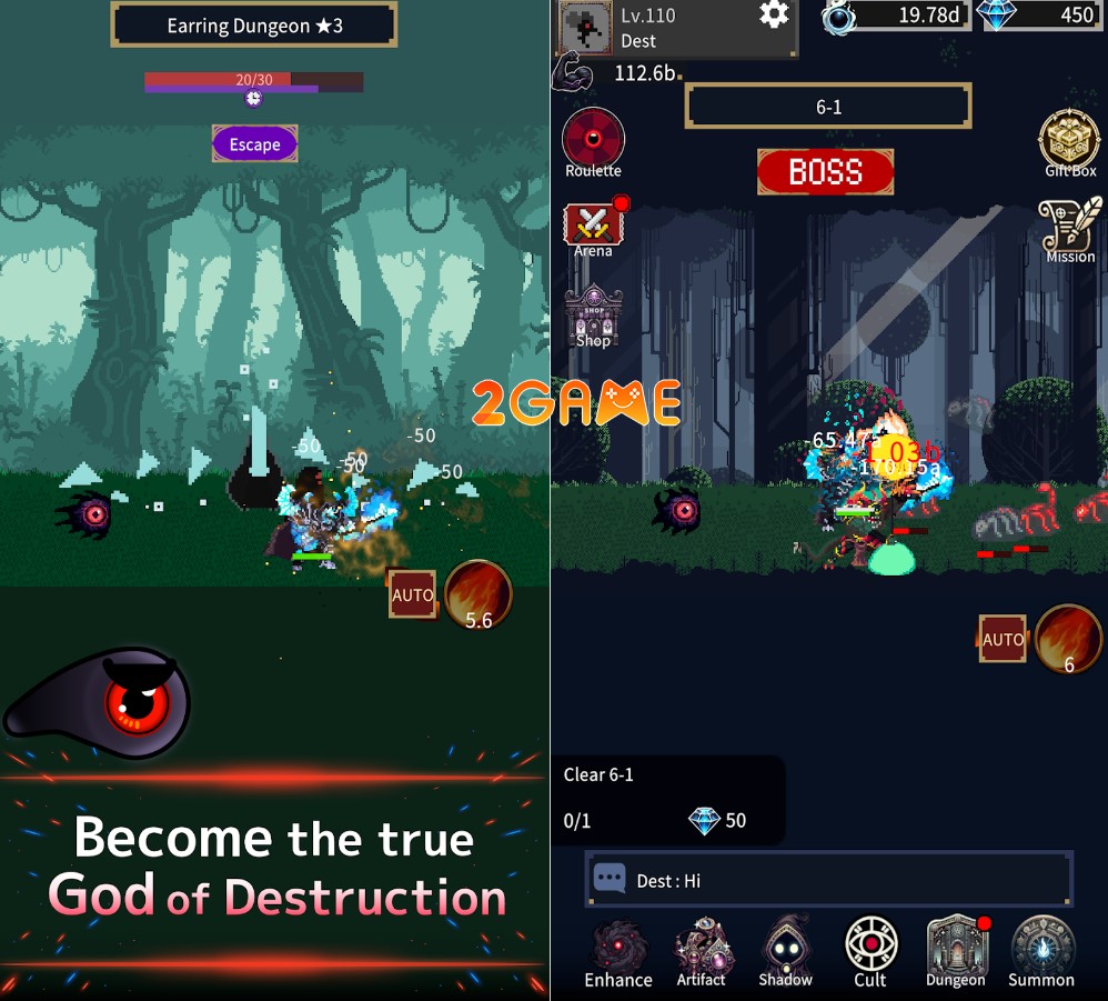 AFK God of Destruction IdleRPG – Game nhập vai theo phong cách Dark Fantasy afk god of destruction idlerpg 4