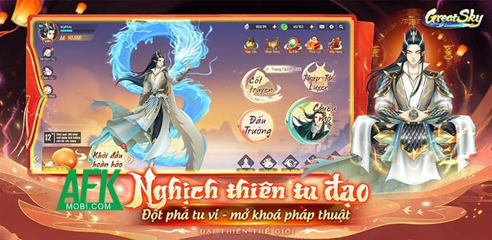 Great Sky: Đại Thiên Thế Giới game đấu tướng lấy chủ đề đa vũ trụ cập bến Việt Nam 2