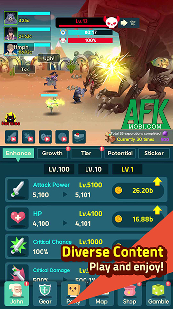 John Stark: Hero's Journey game nhàn rỗi với cuộc hành trình chiến đấu không ngừng nghỉ 0