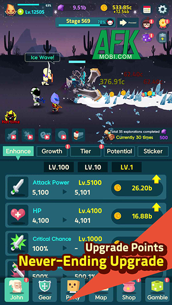 John Stark: Hero's Journey game nhàn rỗi với cuộc hành trình chiến đấu không ngừng nghỉ 1