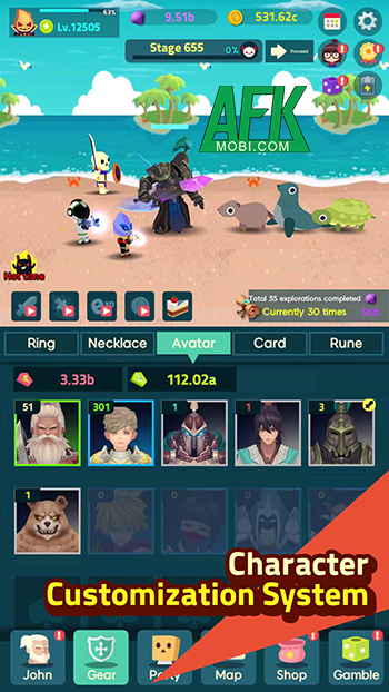 John Stark: Hero's Journey game nhàn rỗi với cuộc hành trình chiến đấu không ngừng nghỉ 3