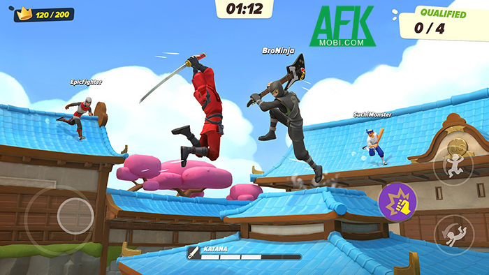 Các tay chơi sẽ trở thành những nhẫn giả cạnh tranh với nhau tại game Ninja Party Mobile 3 Các tay chơi sẽ trở thành những nhẫn giả cạnh tranh với nhau tại game Ninja Party Mobile 3