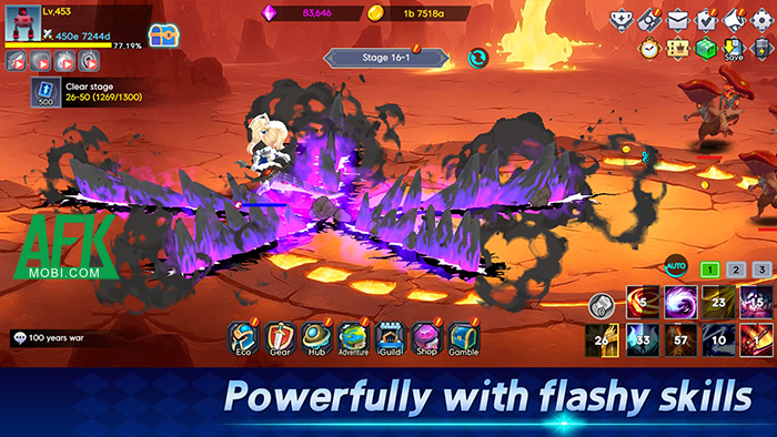 Theo dõi cuộc chiến 100 năm của một cô nàng Android trong game Idle Eco 2