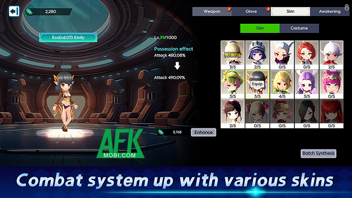 Theo dõi cuộc chiến 100 năm của một cô nàng Android trong game Idle Eco 4