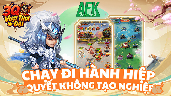 Game đấu tướng rảnh tay 3Q Vượt Thời Đại cập bến làng game Việt 0