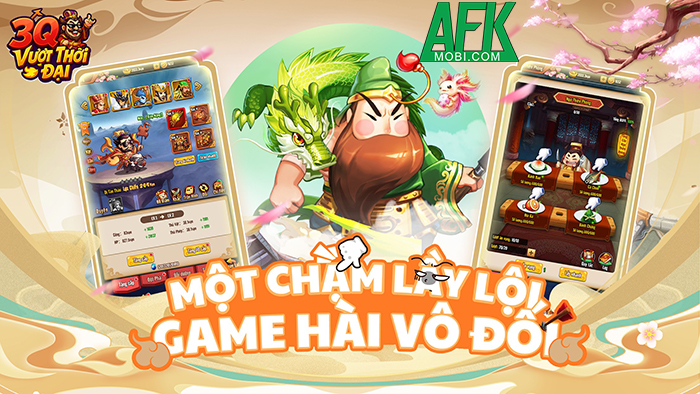 Game đấu tướng rảnh tay 3Q Vượt Thời Đại cập bến làng game Việt 1