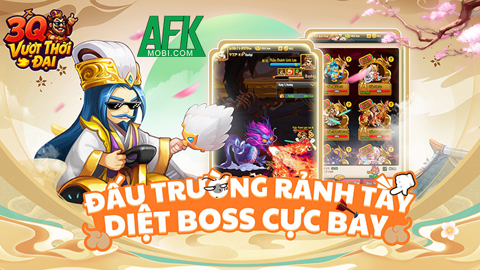 Game đấu tướng rảnh tay 3Q Vượt Thời Đại cập bến làng game Việt 3