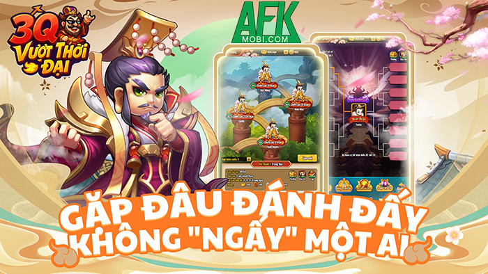 Game đấu tướng rảnh tay 3Q Vượt Thời Đại cập bến làng game Việt 4