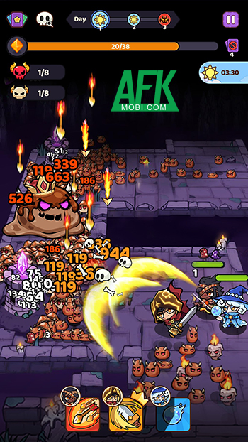 Bảo vệ tòa tháp trước bọn quái vật đi ra từ vực thẳm trong game Abyss Defenders 1 Bảo vệ tòa tháp trước bọn quái vật đi ra từ vực thẳm trong game Abyss Defenders 1