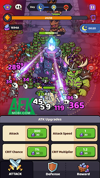 Bảo vệ tòa tháp trước bọn quái vật đi ra từ vực thẳm trong game Abyss Defenders 3 Bảo vệ tòa tháp trước bọn quái vật đi ra từ vực thẳm trong game Abyss Defenders 3