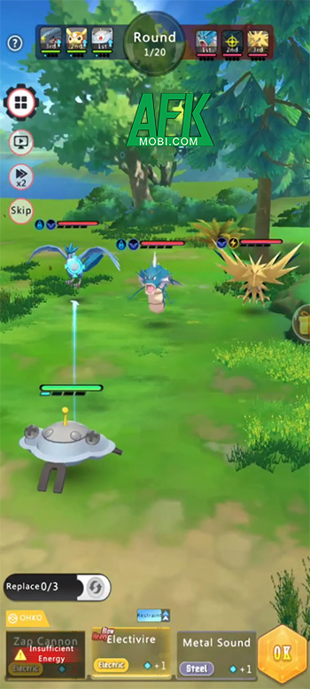 Ace Trainer: Gym Conqueror game chiến thuật đấu thú 3v3 lấy chủ đề Pokémon 2