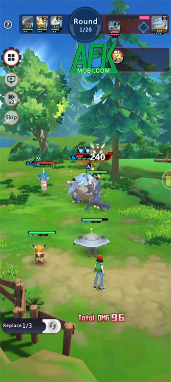 Ace Trainer: Gym Conqueror game chiến thuật đấu thú 3v3 lấy chủ đề Pokémon 4