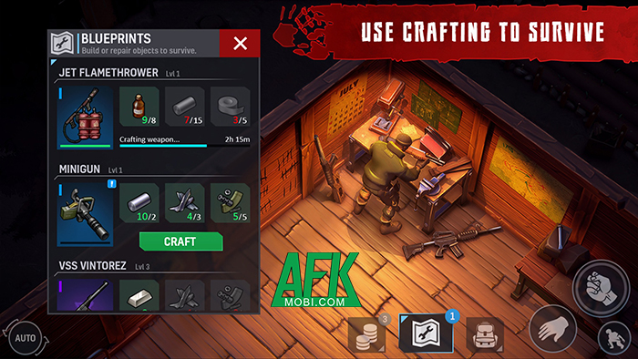 Bắt đầu công cuộc sinh tồn trong một thế giới hậu tận thế tại After World: Zombie Survival 2