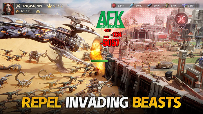 Bước vào thế giới hậu tận thế tồn tại những con khủng long máy với Age of Mecha: Survival 0