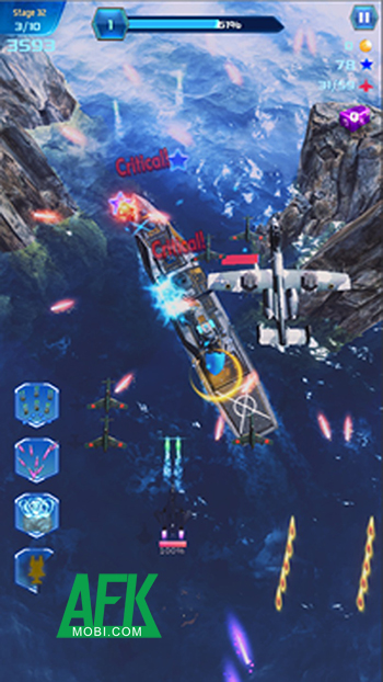 Airforce Invader game hành động bắn ruồi sở hữu nền đồ họa đẹp mắt 3