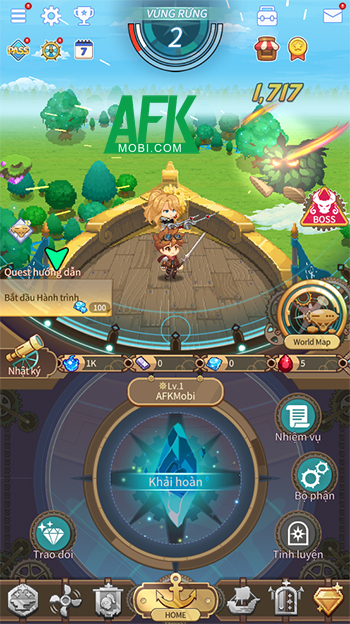 Airship Knights: Zero cho game thủ trở thành thuyền trưởng của một con thuyền bay 0