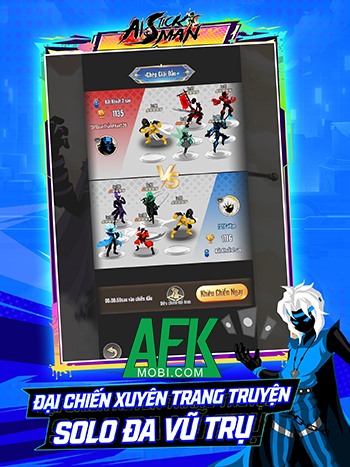 Game đấu tướng rảnh tay AI Stickman - Vũ Trụ Người Que cập bến thị trường Việt Nam 3