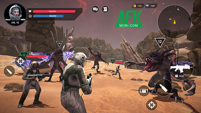 Alien Online Survival game MMORPG với chủ đề độc lạ về người ngoài hành tinh 2