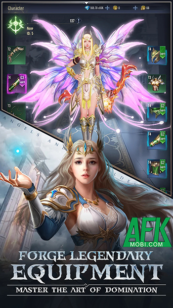 Angels and the Golden Tree game MMORPG rảnh tay màn hình dọc với đồ họa 3D đẹp mắt 1