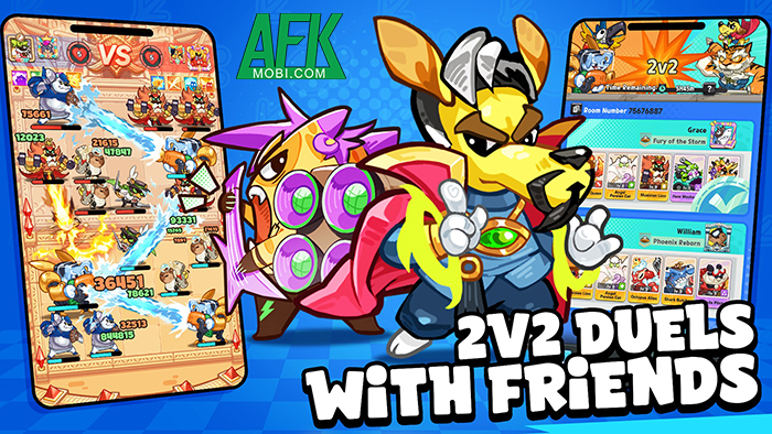 Animal Brawl: PvP Merge Arena game chiến thuật PvP lấy chủ đề động vật ngộ nghĩnh 3