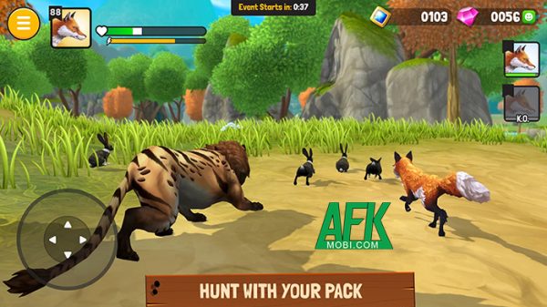Hóa thân động vật và bước vào thế giới hoang dã với Animal Kingdoms: Wild Sim MMO afkmobi animalkingdoms 1jpg