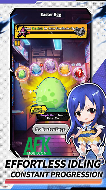 Anime Pixel Storm game idle thẻ tướng lấy chủ đề đa vũ trụ anime với phong cách đồ họa pixel 2