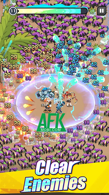 Cùng những tổ đội anh hùng chiến đấu sinh tồn trong game Apex Hero: Go! 1