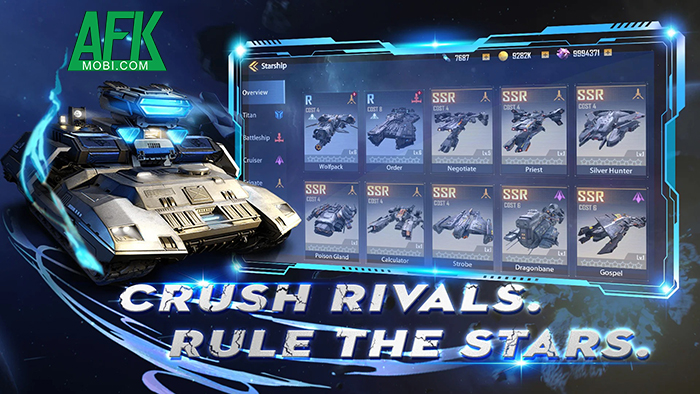 Gầy dựng hạm đội tàu chiến không gian trong game Astral Dominion: Nexus War 2