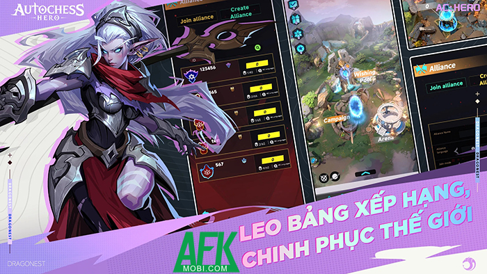 AutoChess Hero game đấu tướng do chính Dragonest Games phát triển dựa trên Auto Chess 3