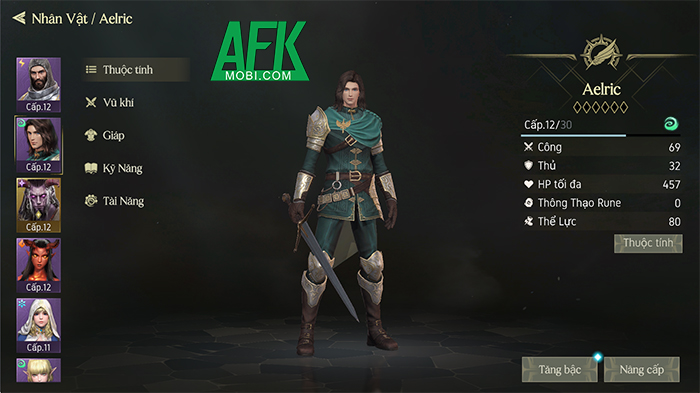 Dẫn dắt đội anh hùng của bạn bắt đầu các cuộc chiến đấu càn quét tại Avalar: Raid of Shadow 2