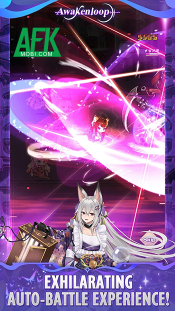 Tập hợp tổ đội thiếu nữ furry chiến đấu vượt ải trong game nhàn rỗi Awakenloop 2