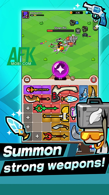 Backpack Survivors: Idle RPG game nhàn rỗi mới lạ với sự kết hợp của yếu tố xếp balo 0