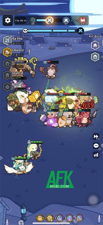 Bam Bam Squad cho người chơi dàn trận chiến đấu bằng các anh hùng khác nhau 3