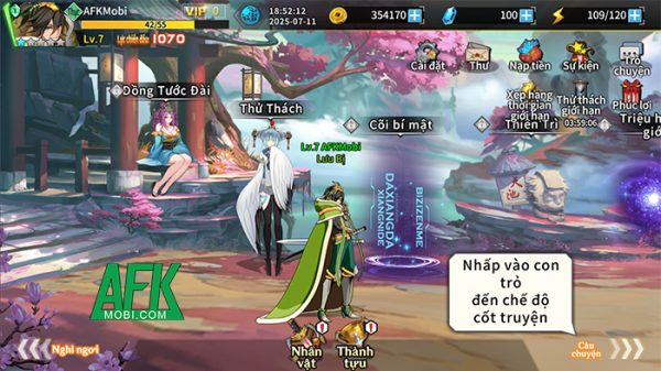 Battle Legend: One vs Thousand game hành động chặt chém chủ đề Tam Quốc với đồ họa anime afkmobi battlelegend1vs1000 1jpg