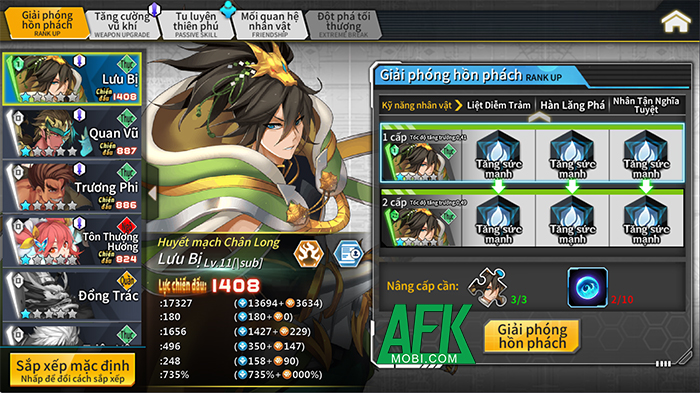 Battle Legend: One vs Thousand game hành động chặt chém chủ đề Tam Quốc với đồ họa anime 4