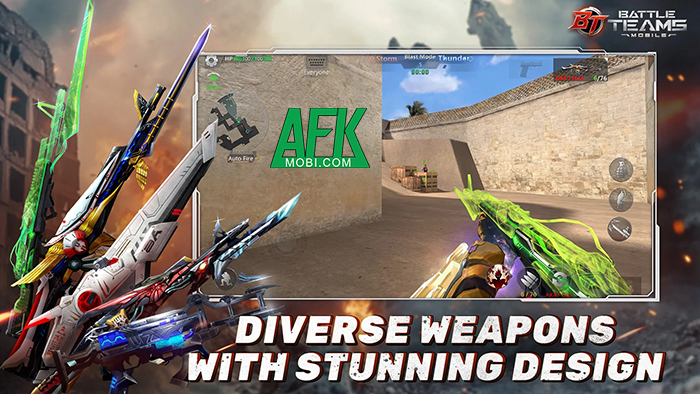 Battle Teams Mobile game FPS có thể xem là phiên bản di động của Truy Kích 5 Battle Teams Mobile game FPS có thể xem là phiên bản di động của Truy Kích 5