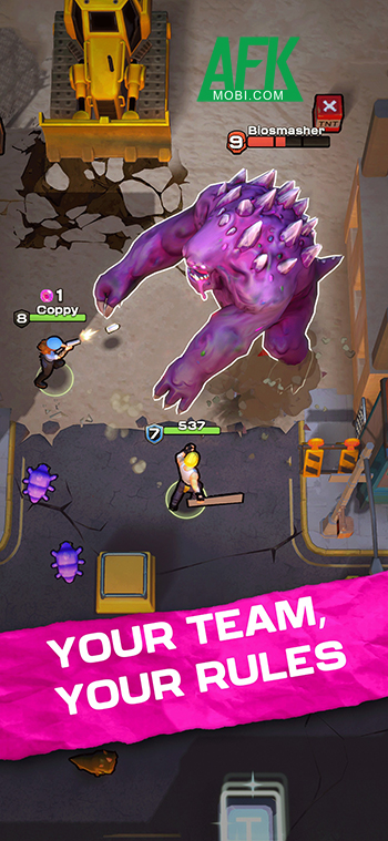 Cạnh tranh trong việc chiến đấu săn lõi quái vật tại game hành động Beast Force 2