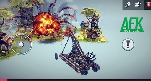 Game sandbox nổi tiếng Besiege đã chính thức có mặt trên nền tảng mobile afkmobi besiege 1jpg