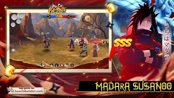 Big Update hoành tráng: Hỏa Chí Bất Diệt công phá tháng 5 với Madara, Sasuke, Thần Khí cực gắt 4