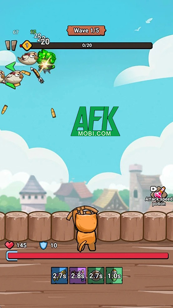 Trang bị nhiều món công cụ khác nhau cho chú mèo của bạn săn chim trong Bird Hunter 2