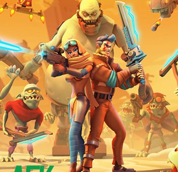 Sinh tồn trước các đợt kẻ thù trên hoang mạc trong game hành động Blast Survivor afkmobi blastsurvivor 1jpg