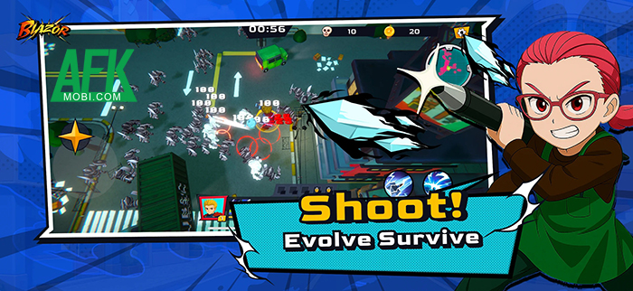 Chiến đấu tiêu diệt thế lực quái dị từ chiều không gian khác trong game Blazor 3