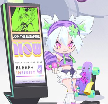 Bước vào game Bleap để lướt ván trượt trên các nhịp điệu nhạc sôi động afkmobi bleap 1jpg